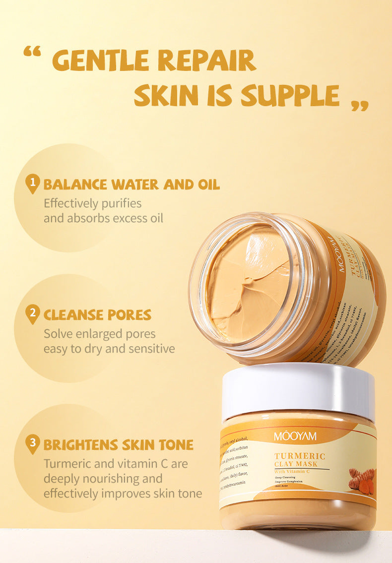 Turmeric Clay Detox Glow Mask