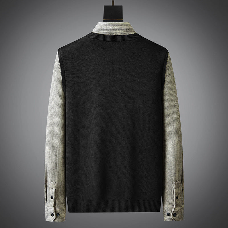 Sweaters Brushed Woolen Thickened