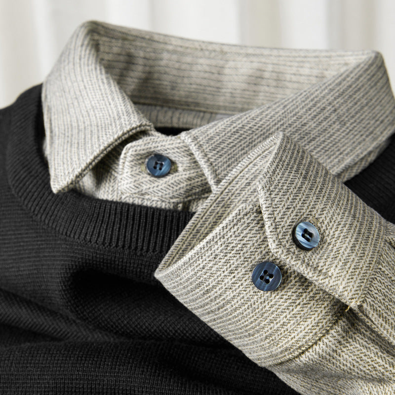 Sweaters Brushed Woolen Thickened