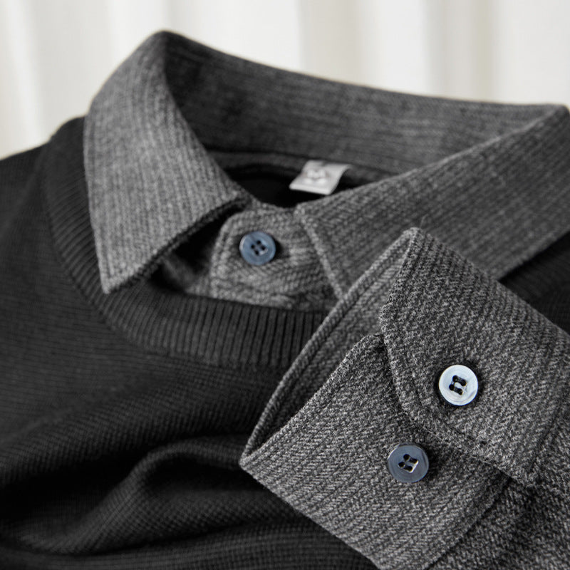 Sweaters Brushed Woolen Thickened