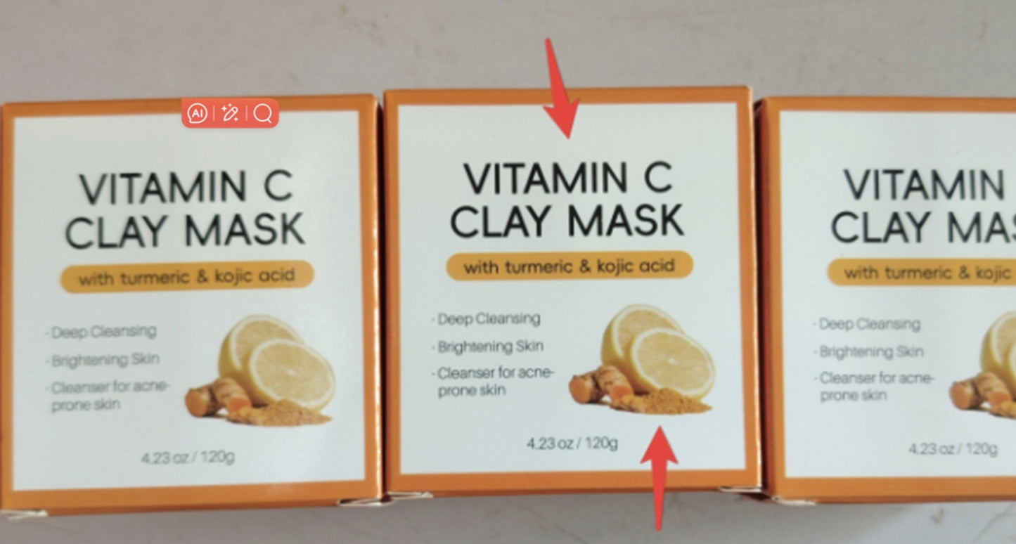 Turmeric Clay Detox Glow Mask